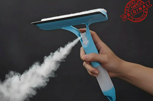 1-Pack 3-in-1 Blue Window Cleaner - Holiday Streak-Free Glass Cleaning Kit for Sparkling Results