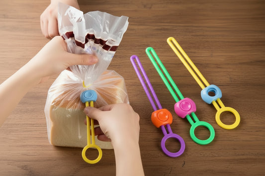 1/10pcs Portable Multifunctional Bag Storage Sealing Clips Snack Grain Preservation Snack Sealing Clips for Home Kitchen Office